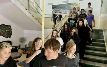 Pr&oacute;bna ewakuacja w naszej szkole 8