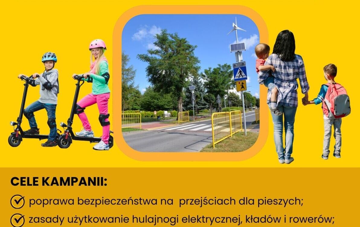 Zdjęcie do BEZPIECZNA GMINA POŁANIEC &ndash; NA DRODZE, ŚCIEŻCE I HULAJNODZE 