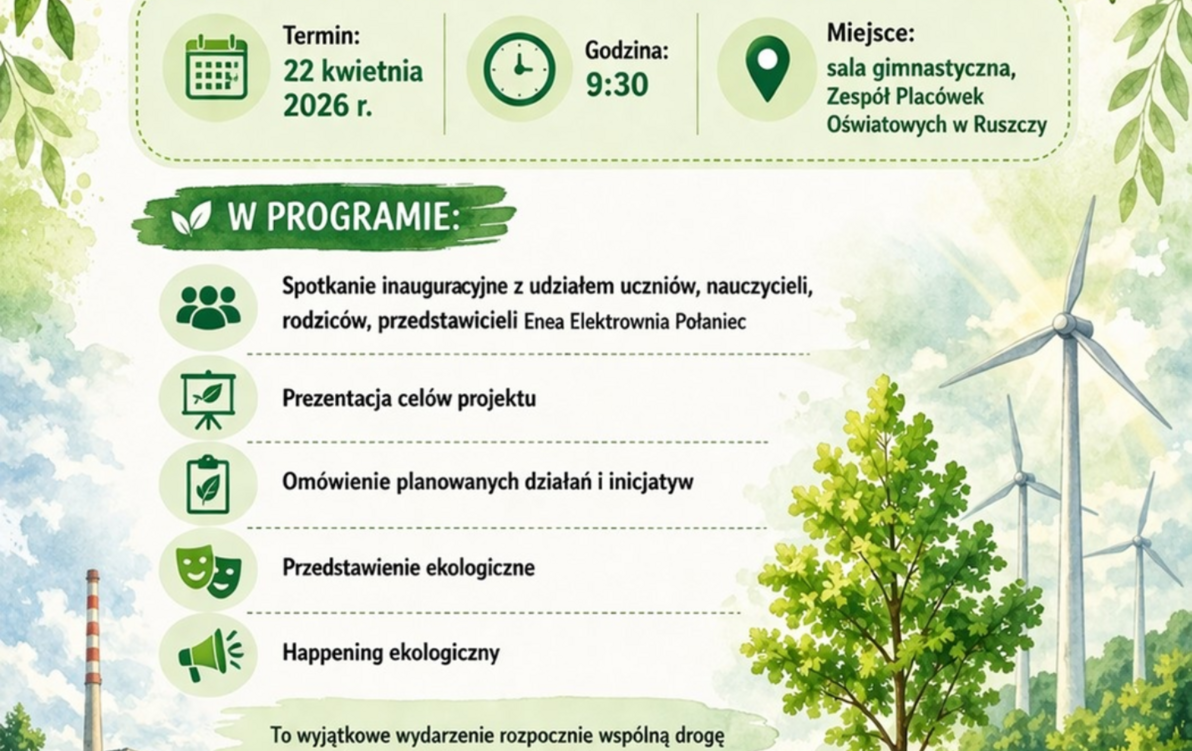 Zdjęcie do  &bdquo;Z Eneą dla zielonej przyszłości &ndash; szkoła pełna życia i odpowiedzialności&rdquo;  