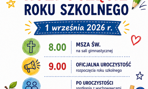 Zdjęcie do Rozpoczęcie roku szkolnego 2026/2027
