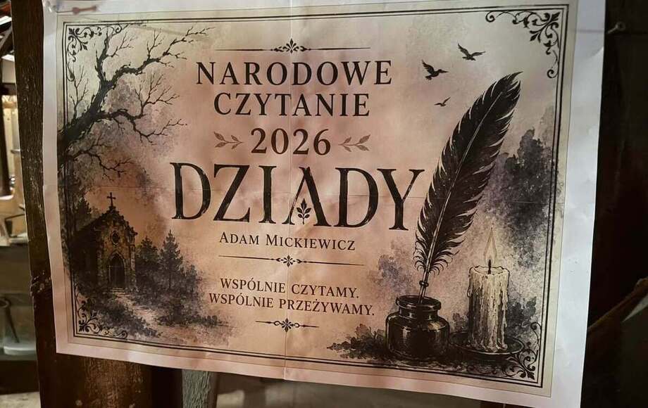 Narodowe Czytanie „Dziadów” w Szkole Podstawowej im. Świętego Jana Pawła II