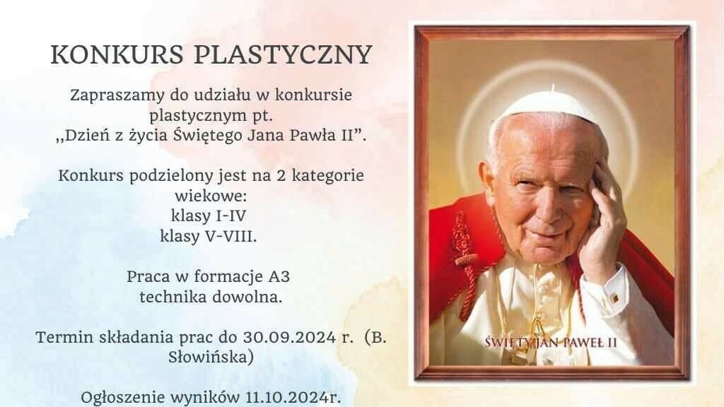 Zdjęcie do Konkurs plastyczny